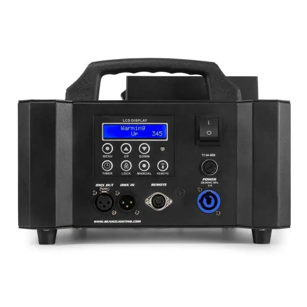 Beamz S1800 verticaal rookmachine (CO2 effect)