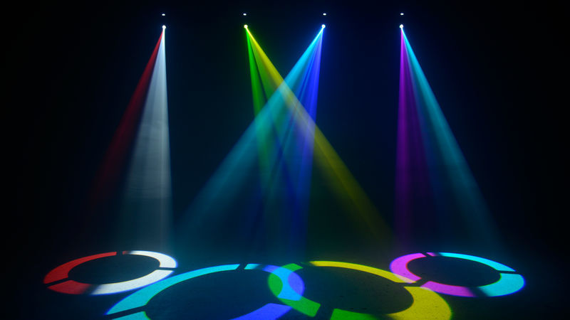 Fun Generation PicoSpot 45 LED Movinghead Gobos