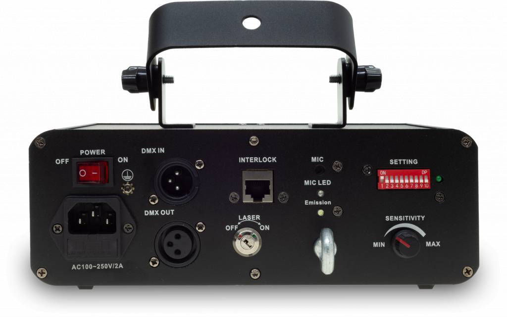 LaserWorld 400mW Laser ACHTER